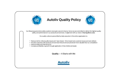 Quality Policy Badge Cards (Q5 cards) - Image 2
