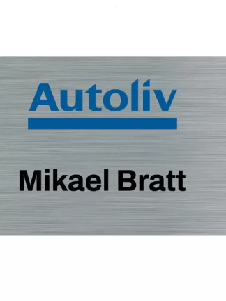 Autoliv Name Badge