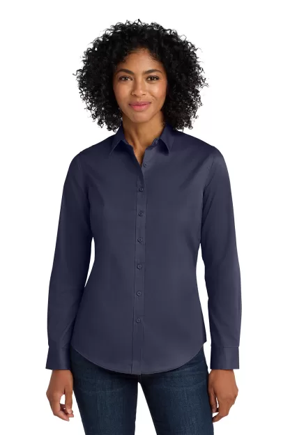 Port Authority Womens SuperPro Twill Shirt